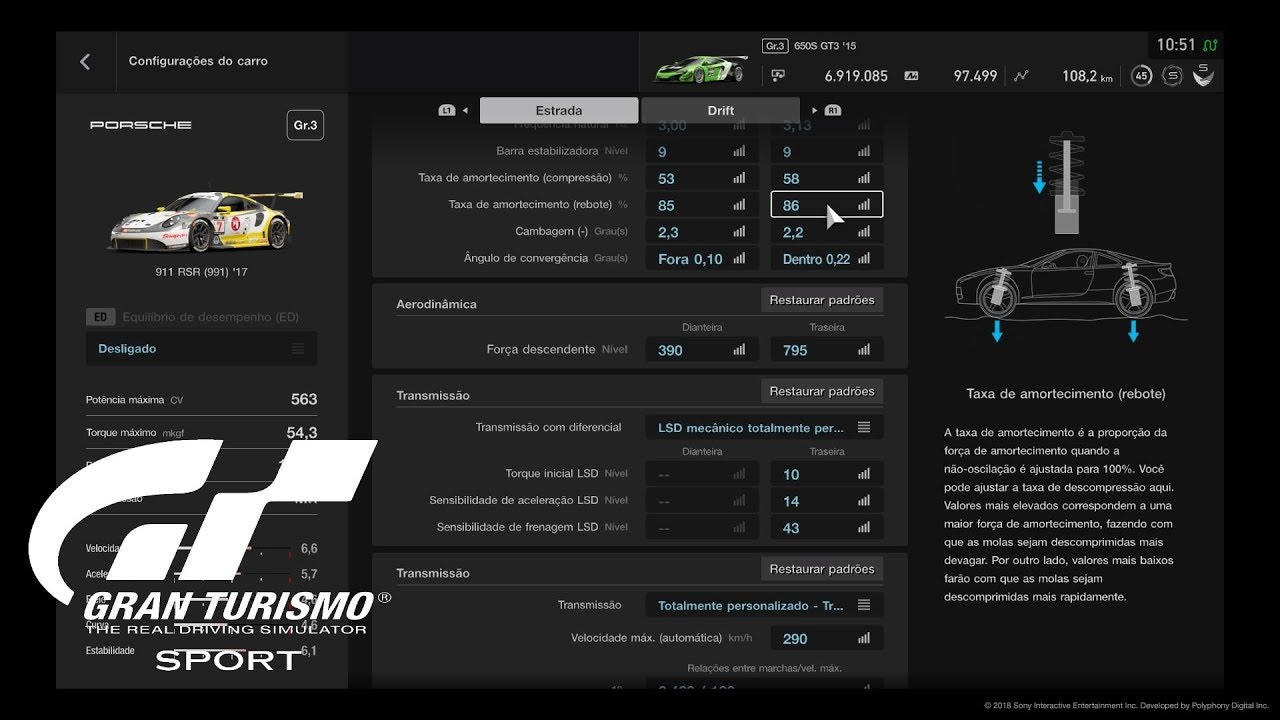 Gran Turismo Sport - Setup - YouTube