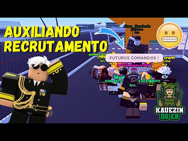 EU E MEU AMIGO PASSAMOS NA NOVA EB? (EXERCITO BRASILEIRO) (ROBLOX) 