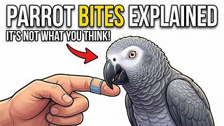 Parrot Bites Explained (It’s Not What You Think)