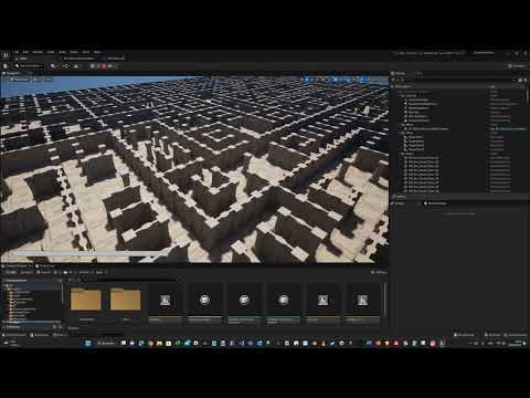 Unreal Engine 5.1 Dungeon generation in BP...