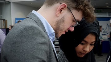 Secretary of State for Wales, Alun Cairns finds out about the Computational Foundry