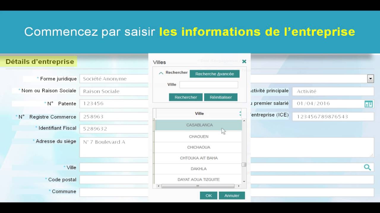 Nouveau portail DAMANCOM Demande d'affiliation - YouTube