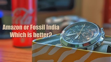Unboxing Fossil Grant Chronograph Brown Leather Watch FS4813 | Review | Fossil