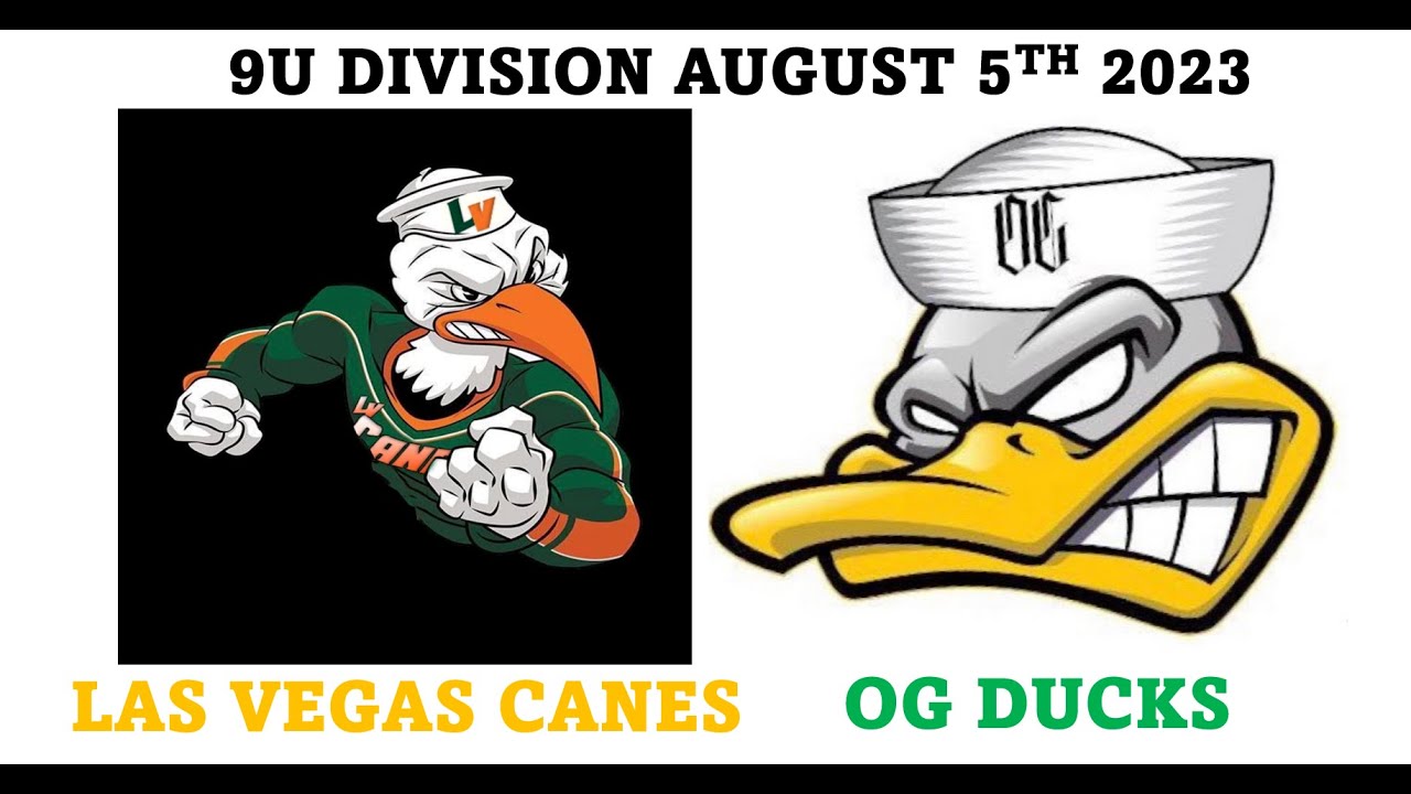 9U LV CANES VS 9U OG DUCKS YouTube