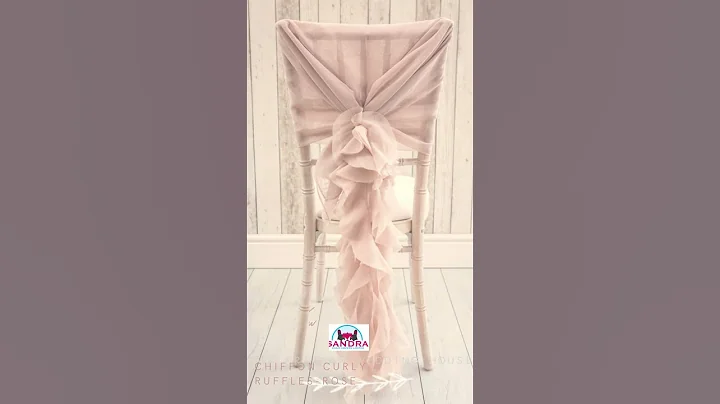 Sandra Chair Covers #shorts #chaircovers4wedding #sandrachaircovers #weddingaccessories