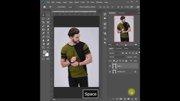 Change T-Shirt color  without layer mask and any selection in Photoshop | 1 Minute Tutorial