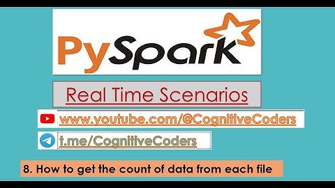 How to get the count of data from each file in Databricks|PySpark Tutorial |Data Engineering