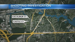 Chesapeake police investigating after 2 shot, injured Monday