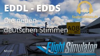 Sayintentions.AI: EDDL to EDDS / Düsseldorf-Stuttgart