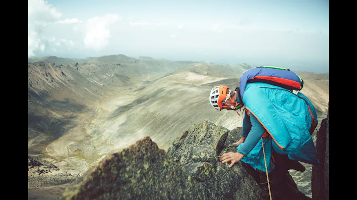 BASE jumper Tim Howell attempts the first ever win...