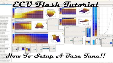 Base Tune and ECU Flash Walk-through: Tuning Crash Course!!