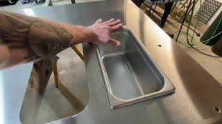 Stainless Steel Table Modification by Trending Fabrications LLC 132 views 2 years ago 1 minute, 37 seconds