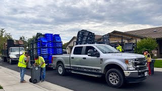 City of Elk Grove Recycling & Waste Cart Roll Out & Roll In by Garbage Trucks of California 29,512 views 1 year ago 22 minutes