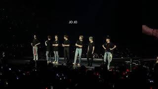 20181017 Ending Ment [full] @ BTS 방탄소년단 Love Yourself Tour Berlin Day 2 Fancam