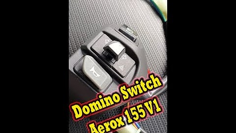 Yamaha Aerox V1 Domino Switch | Boss Rye Vlogs