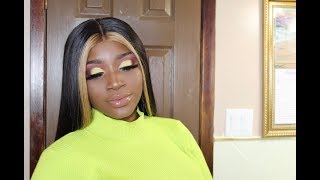 GRWM &quot;THE SLIME WHO STOLE VALENTINE&#39;S DAY&quot; | TINASHE HAIR |P.Louise eye shadow base 5