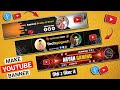 Youtube Banner Kaise Banaye 2024 | Youtube banner kaise banaye | how to make YouTube banner