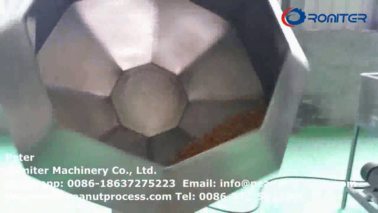 Automatic Frying Peanut Seasoning Machine for Sale-Romiter Machinery