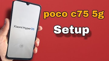 Poco C75 5G starting setup || How to turn on Poco C75 5G