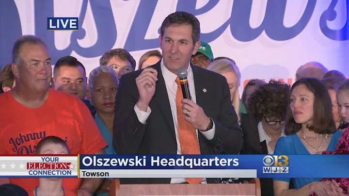John Olszewski Jr. Wins Baltimore County Executive, Redmer Concedes