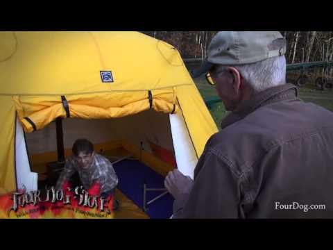 06 Tent Tour | Creating Coal Tips | Four Dog Stove | Winter Camping Symposium 2014