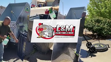 L&M Clean Cans & More: Our Trash Bin Cleaning Process