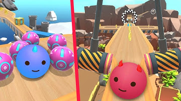 Sky Rolling Ball 🏳️‍🌈Hyper Speed⚡❌ All Levels Gameplay Android, iOS (Part 98)