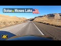 USA Road Trip - Boise ID to Moses Lake WA in 4K