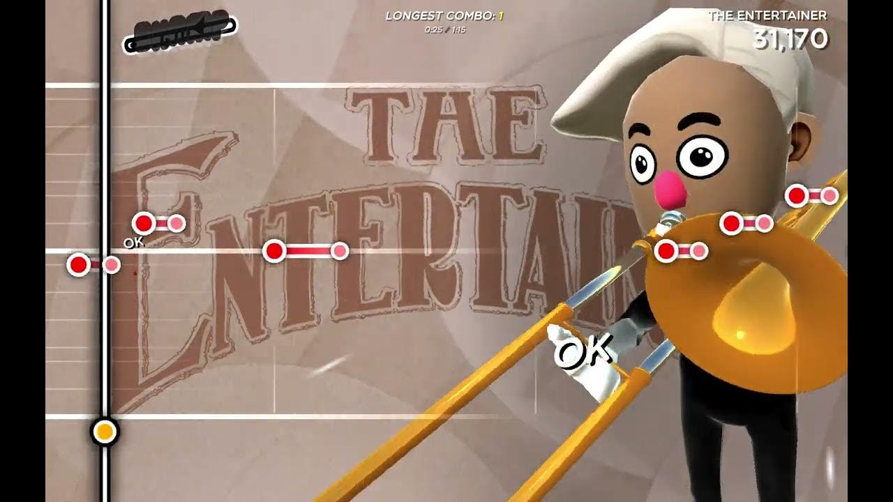 『The Entertainer』目隠しトロンボーンチャンプ Trombone Champ YouTube