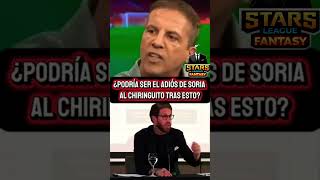 Pedrerol y Soria protagonizan uno de los momentos más tensos de El Chiringuito