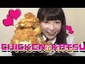 [Oogui] Chicken Katsu Battle with Moe Azu~!! ❤