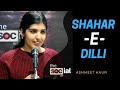 Shaharedilli  ashmeet kaur  poetry  the social tape talks  tst talks