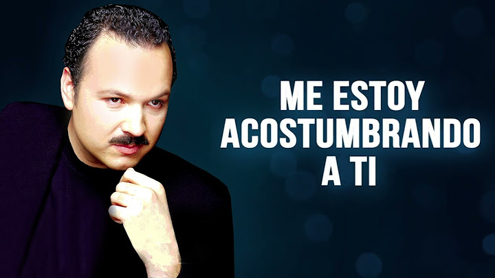 Pepe Aguilar - Me Estoy Acostumbrando A Ti (Letra Oficial)