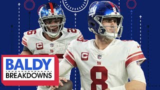 How the Giants Offense Took Down the Vikings in Skol Country | Baldy Breakdowns