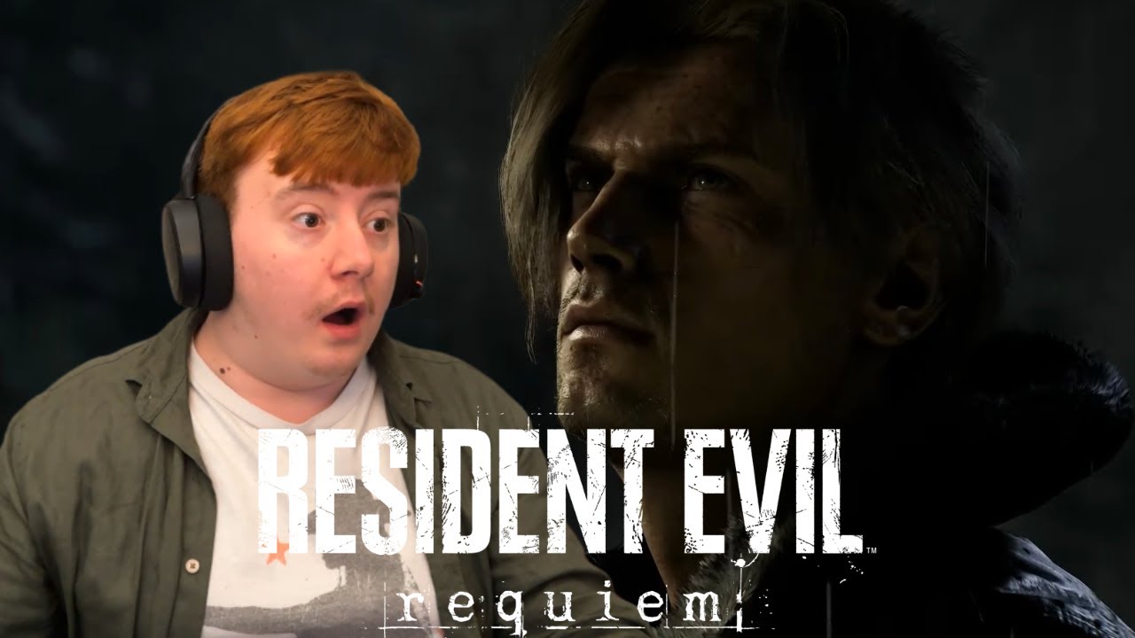 Leon Reveal Reaction / Resident Evil Requiem Trailer 3 Reaction (The ...