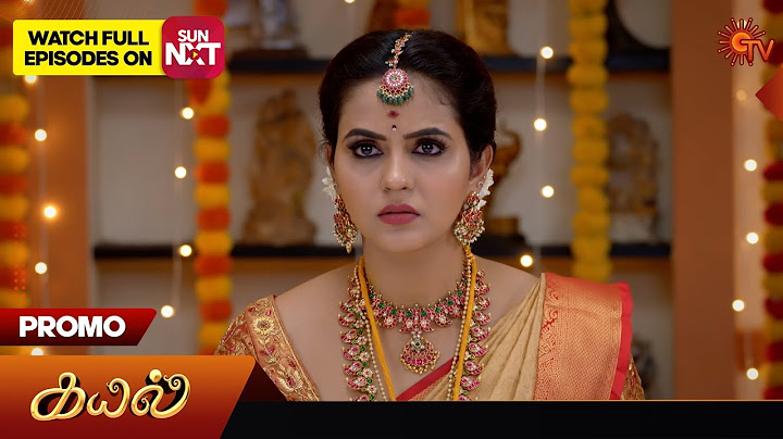 Kayal - Special Promo | 25 Oct 2024 | Tamil Serial | Sun TV