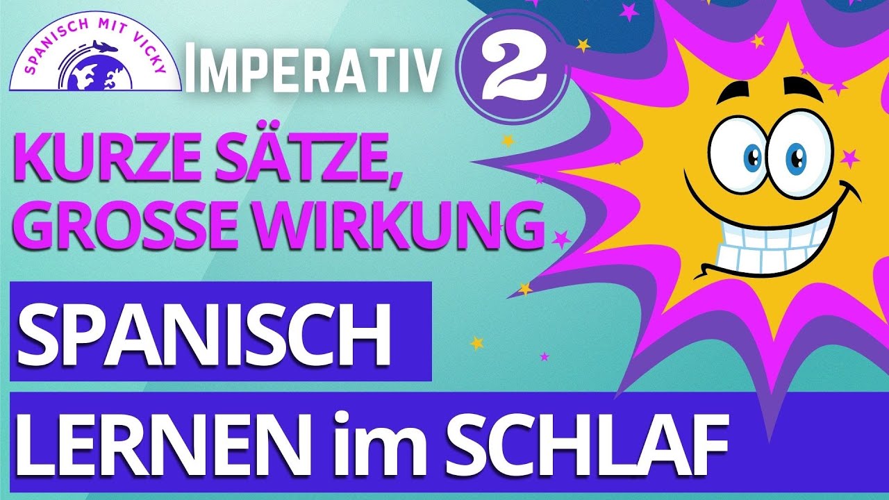 Ich Will Mit Dir Schlafen Auf Spanisch Die wichtigsten IMPERATIV-VERBEN mit USTED | Spanisch lernen im Schlaf