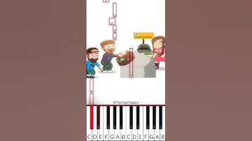 Banking with MrBeast (@TheToonTubers) - Octave Piano Tutorial