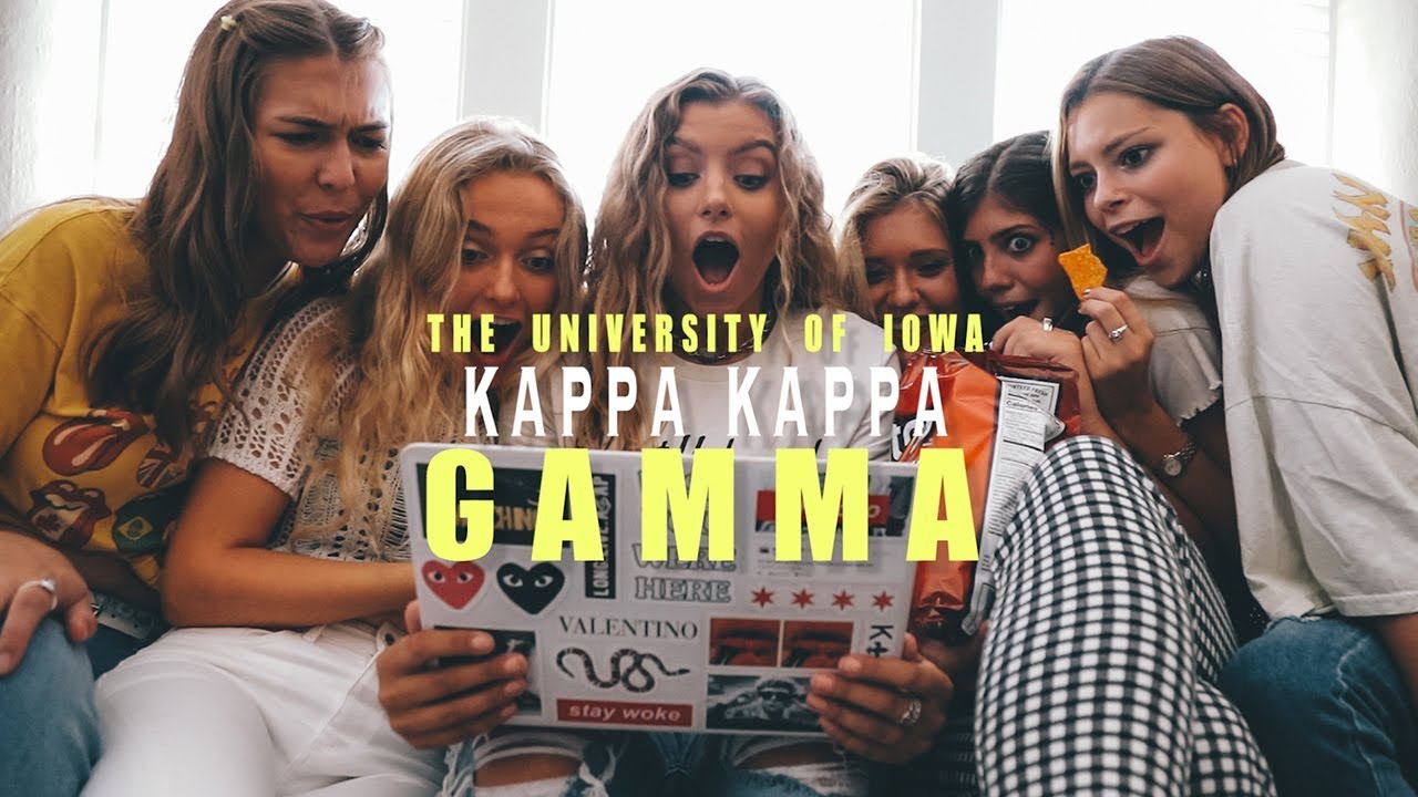 Kappa Kappa Gamma 2019 U of Iowa YouTube