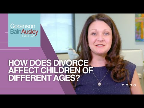 How Does Divorce Affect Children of Different Ages?