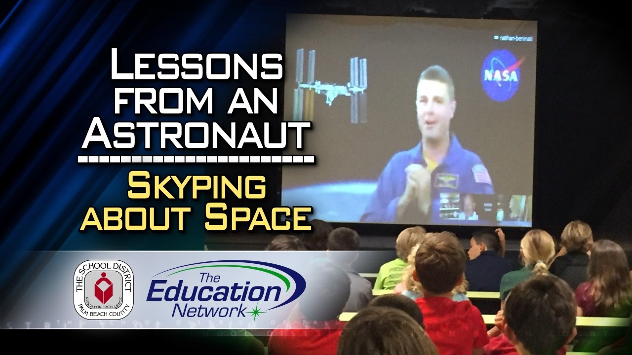 Lessons from an Astronaut: Skyping about Space - YouTube