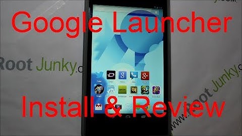 Kit Kat Google Launcher for android 4.4 on the Nexus 7