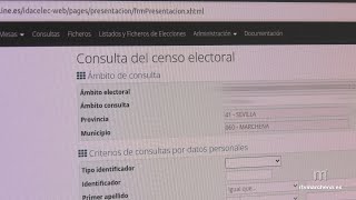 El censo electoral estará expuesto para consulta del 22 al 29 de abril de cara a Elecciones Europeas