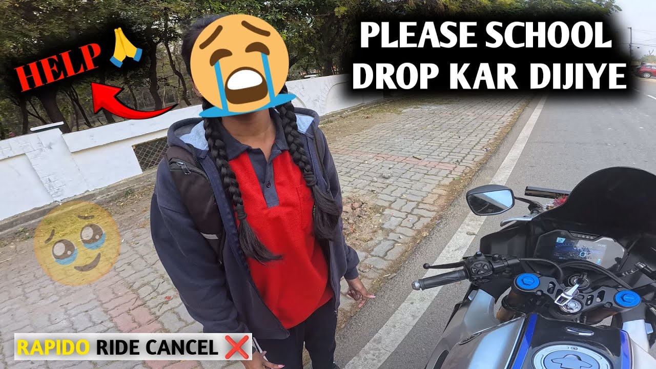 EXAM Ke Liye Ladki Ne Lift Maangi 😱 | Rapido Ride Cancel Karke School Drop Kiya
