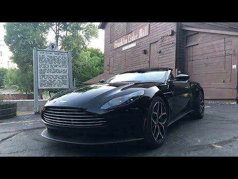 Video: Testrijden Met De 2021 Aston Martin DB11 Volante In Nice, Frankrijk (video)