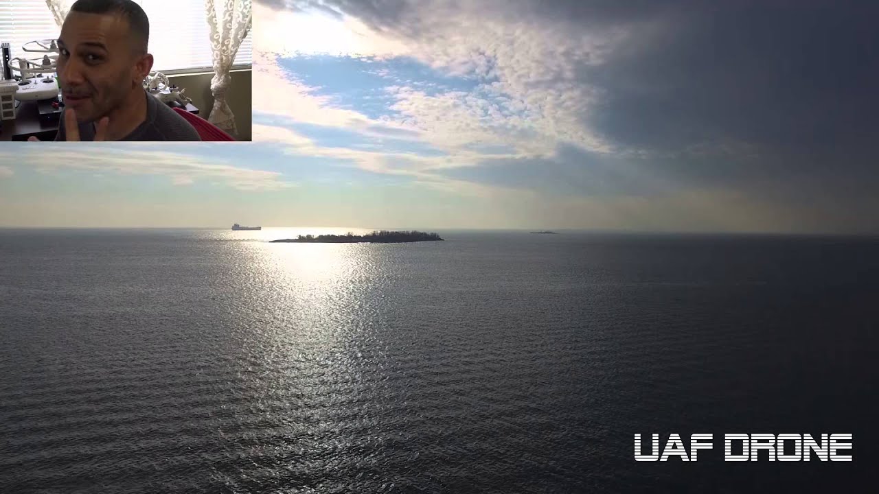 phantom 3 flight range Test Mission To Hoffman Island