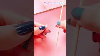 DIY Paint Brush 🖌️ How to make Paint Brush at home #Shorts