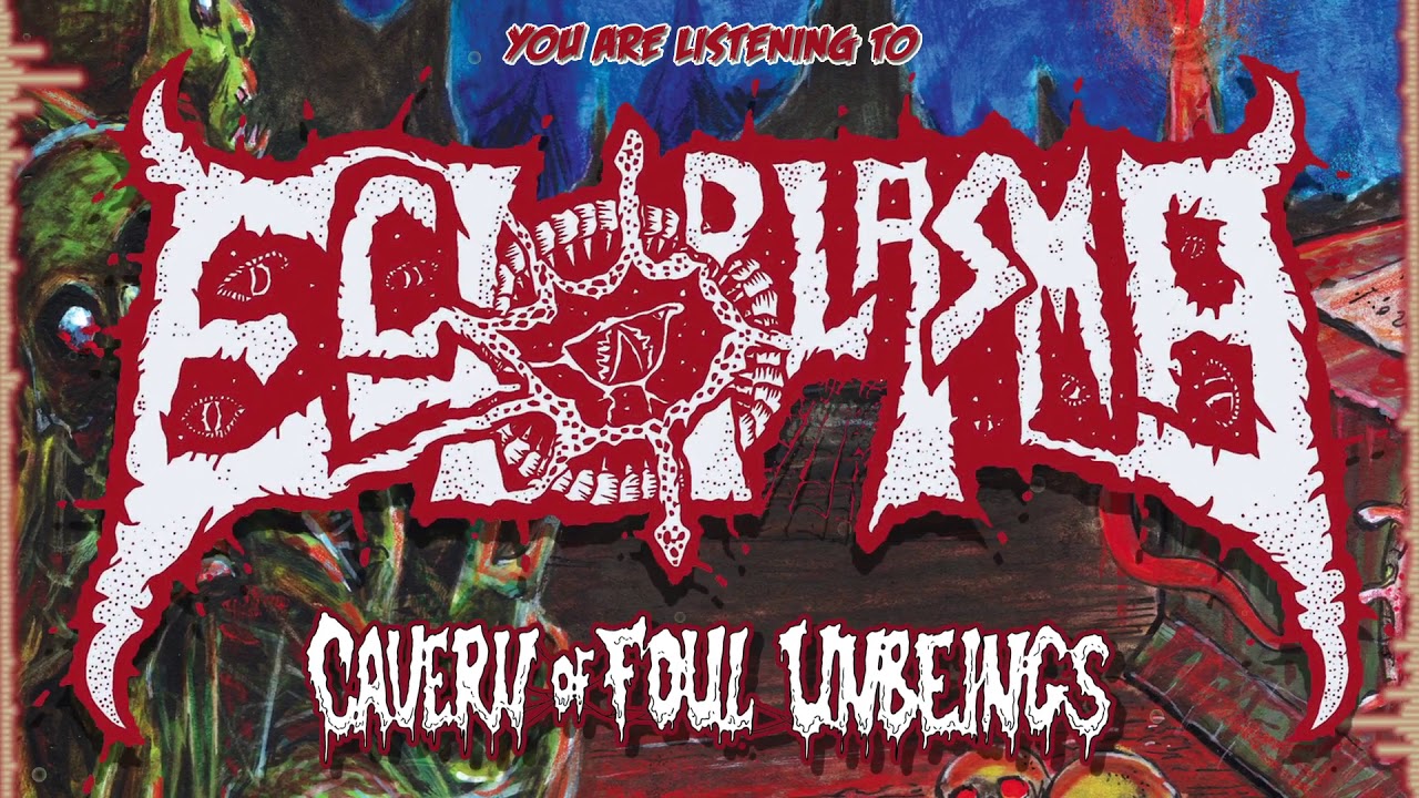 Ectoplasma - Cavern of Foul Unbeings LP Promo