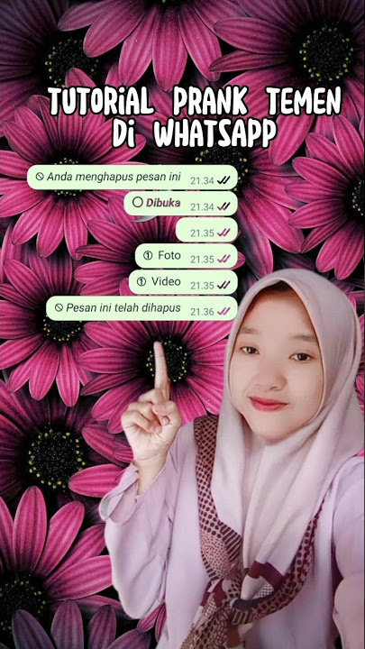 PRANK TEMEN PAKE CARA INI #tutorial #whatsapp #shorts