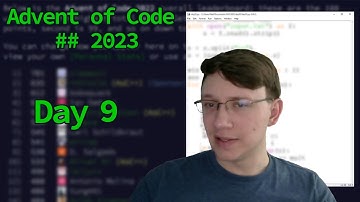 Advent of Code 2023 Day 9 Solve